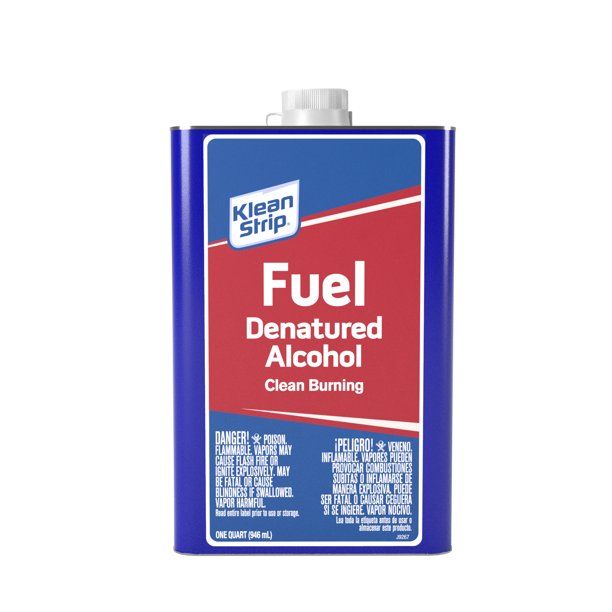 Klean-Strip Denatured Alcohol, 1 Quart | Walmart (US)
