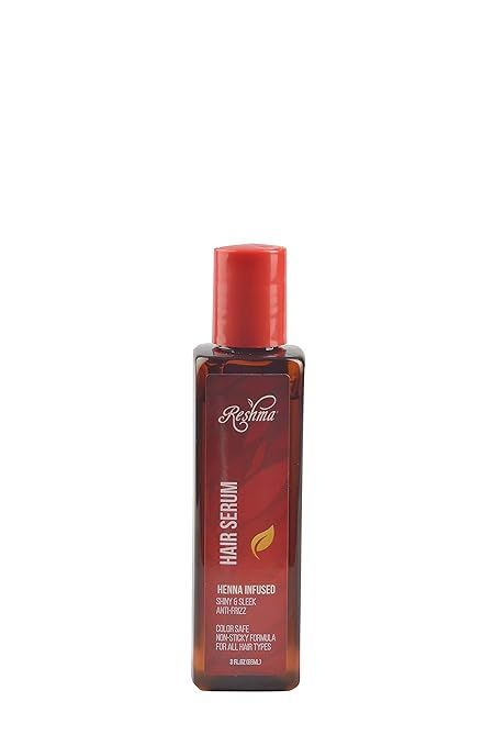 Reshma Beauty 100% Natural Henna Infused Hair Serum Organic Ingredients, 3 Oz | Amazon (US)