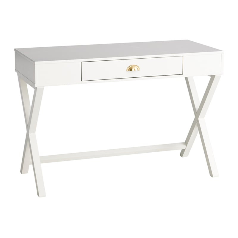 Adelaide Desk, White | At Home
