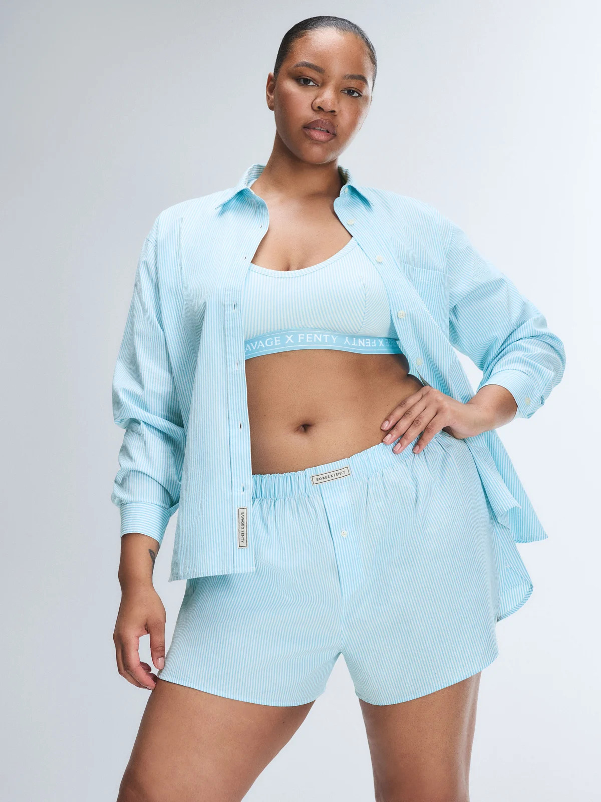 Kickback Casuals Sleep Button-Down Shirt | Savage x Fenty - North America