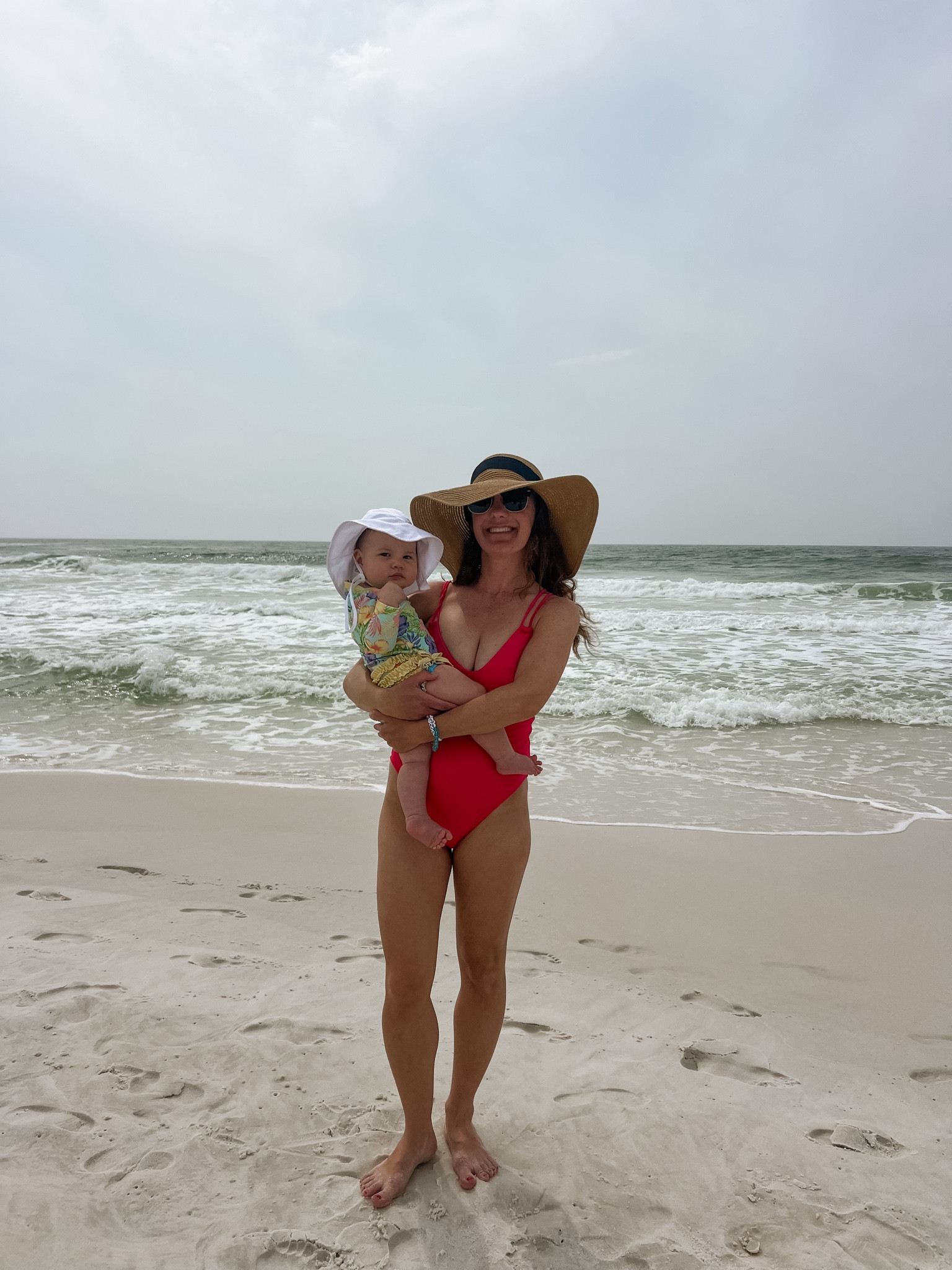 Mommy and daughter beach swim suits and beach gear 

#LTKSeasonal #LTKfamily #LTKbaby