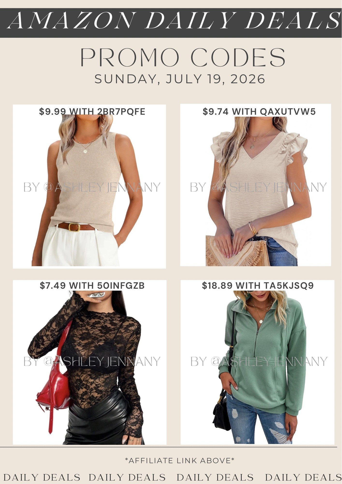 Amazon deals

#LTKSaleAlert #LTKMidsize #LTKSeasonal