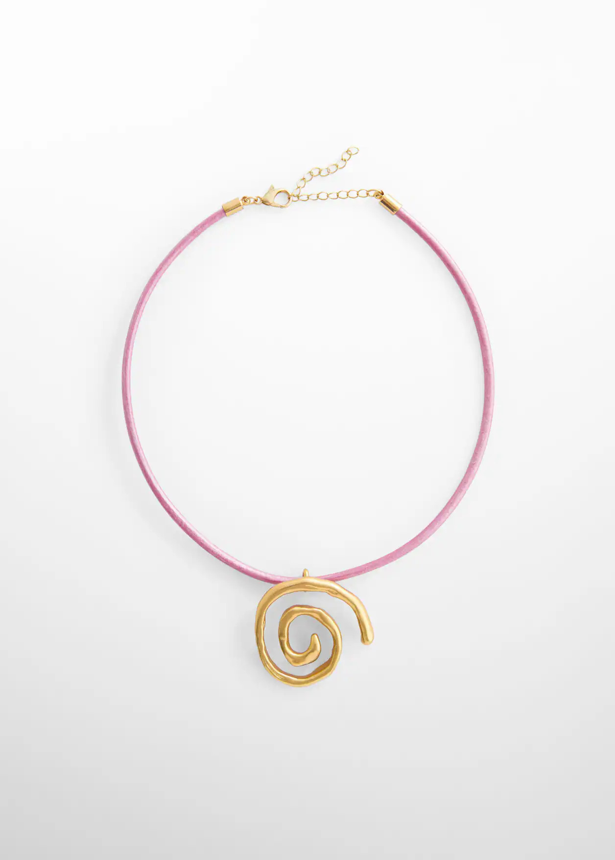 Spiral choker -  Women | Mango United Kingdom | MANGO (UK)