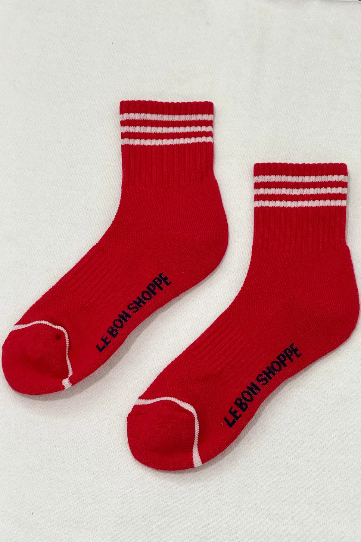 GIRLFRIEND SOCKS SCARLET | Pipe and Row