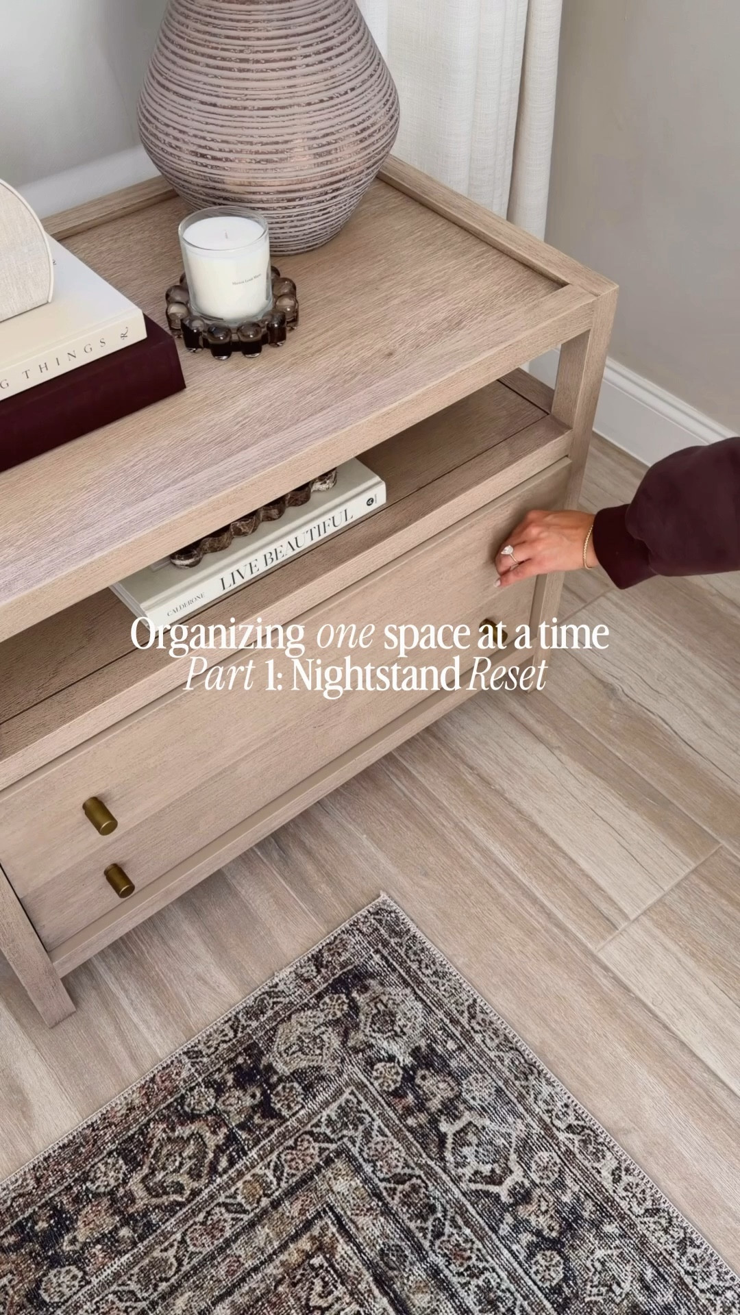 Bedroom links for my nightstand organization reel 🤎 starting a new series where we organize all the things so we can get our life together….together 🫶🏼✨

#nightstand #nightstandorganization #nightstandorganizers #bedroom #bedroominspo 

#LTKdayinmylife #LTKSaleAlert #LTKHome