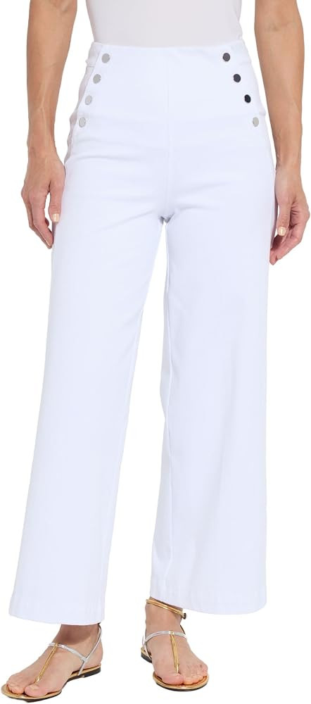 Lyss\u00e9 Mallory Sailor Denim Pants for Women | Amazon (US)