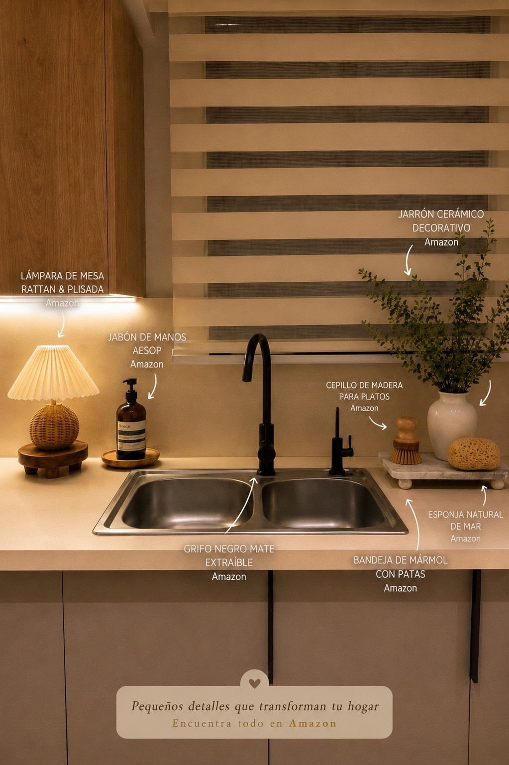 Detalles para la cocina y área de el fregadero ✨

#LTKstorytime #LTKSeasonal #LTKHome