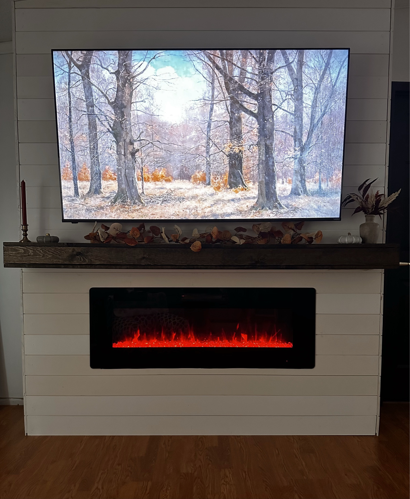 Our fireplace is on sale for Amazon prime day for $167! It’s an absolute stunner and my favorite part of our home ✨🤍 Amazon prime day fireplace + electric fireplace + sale alert 

#LTKxPrimeDay #LTKHome #LTKSaleAlert