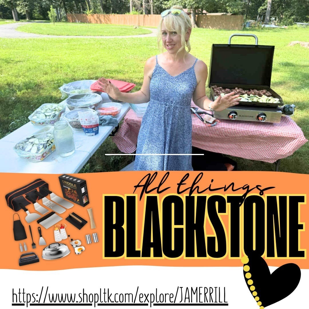 Here’s my 2025 summer-sanity-saving 22-in propane BLACKSTONE grill and allll the accessories!! 

#LTKSeasonal #LTKHome