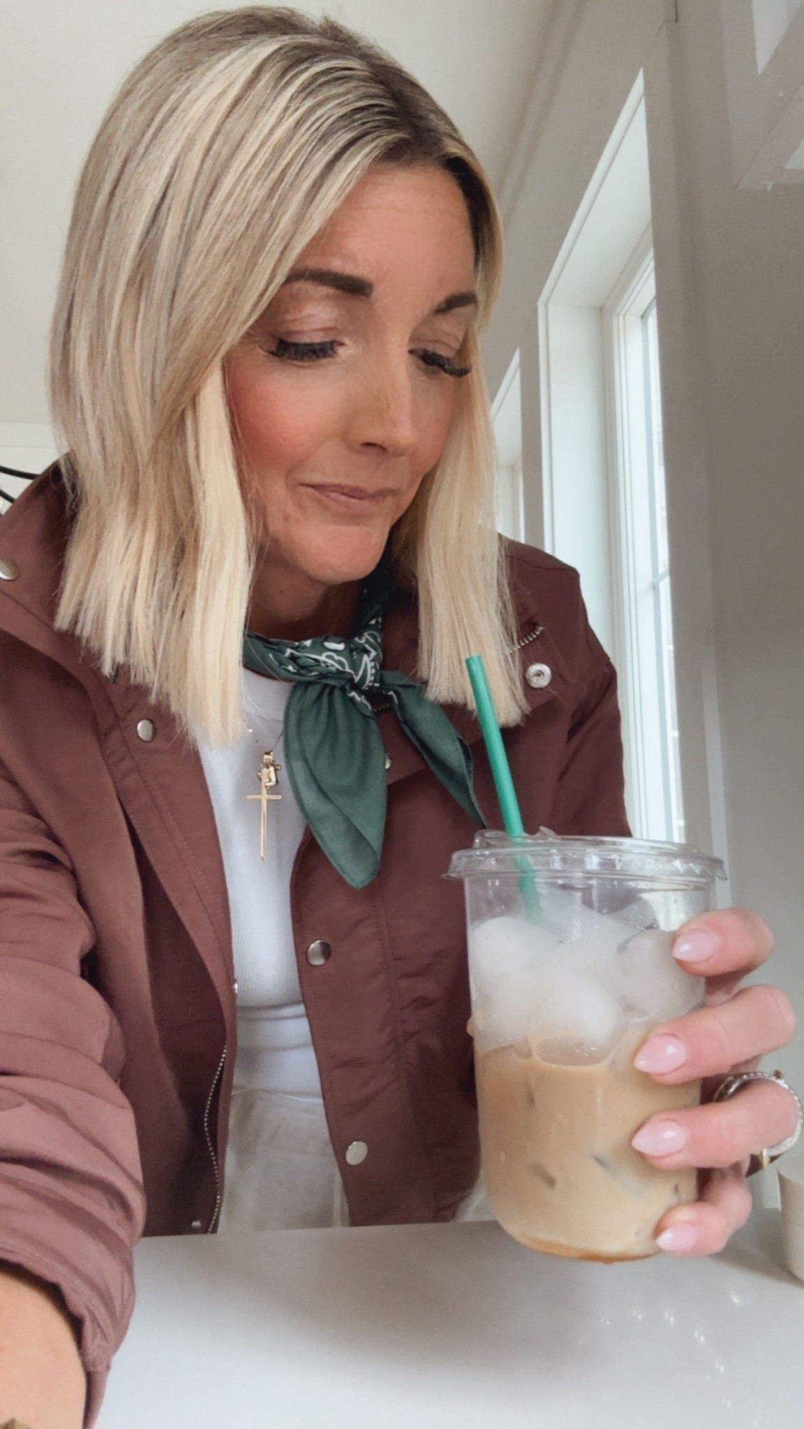 OOTD + my Marlow Chain from Miranda Frye has been restocked & para perfectly with the viral cross charm ! Use my code “Jo” if 15% off + free US shipping!!!

#LTKOver40 #LTKootd #LTKBeauty