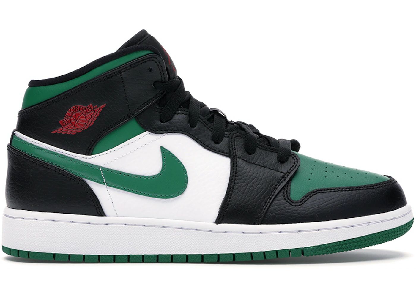 Jordan 1 MidGreen Toe (GS) | StockX