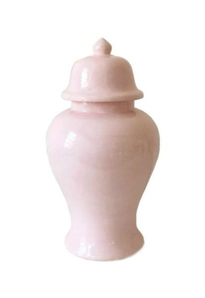Blush Pink Ginger Jar 13.5" Tall | Afloral (US)