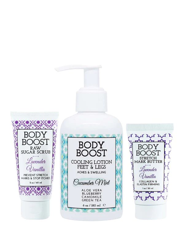 Body Boost Cooling Foot & Leg Lotion + Must Have Minis | Motherhood Maternity