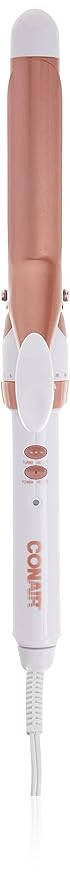 Conair Double Ceramic 1-Inch Curling Iron, 1-inch barrel produces classic curls – for use on sh... | Amazon (US)