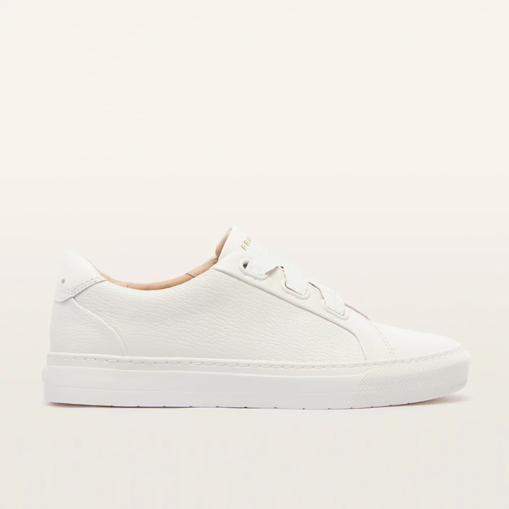 Mya White Tumbled Sneakers | FRANKIE4 | FRANKIE4