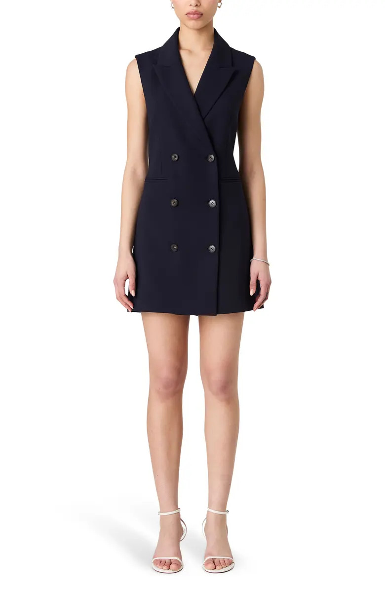 French Connection Whisper Sleeveless Blazer Dress | Nordstrom | Nordstrom
