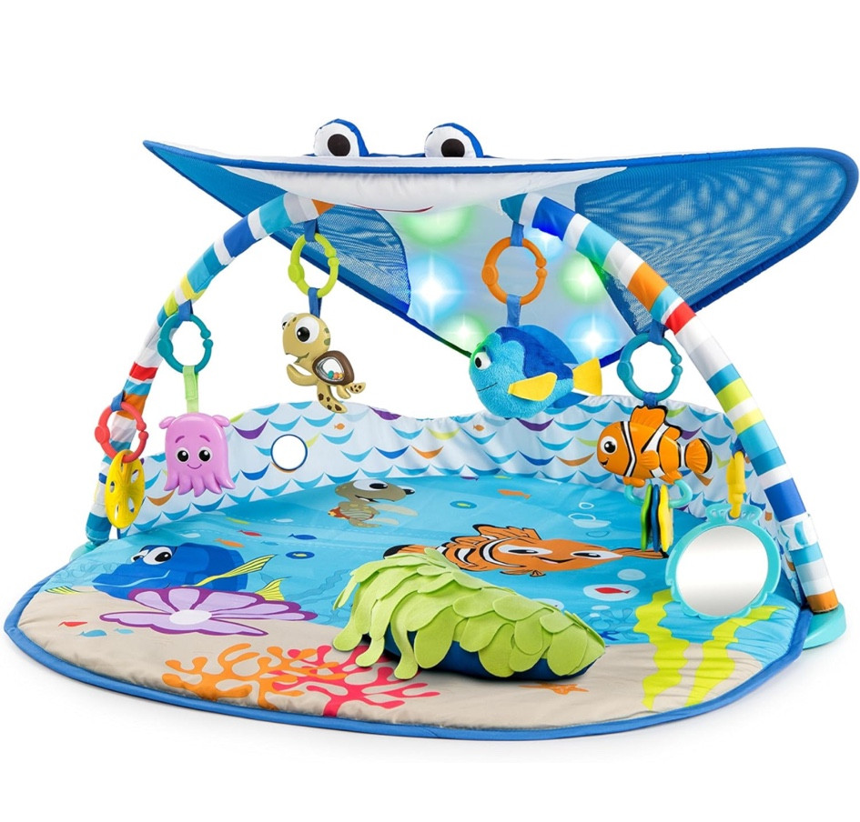 Bright Starts Disney Baby Finding Nemo Mr. Ray Ocean Lights & Music Gym, Ages Newborn +
Amazon prime baby shower gift unisex 

#LTKGiftGuide #LTKBump #LTKBaby