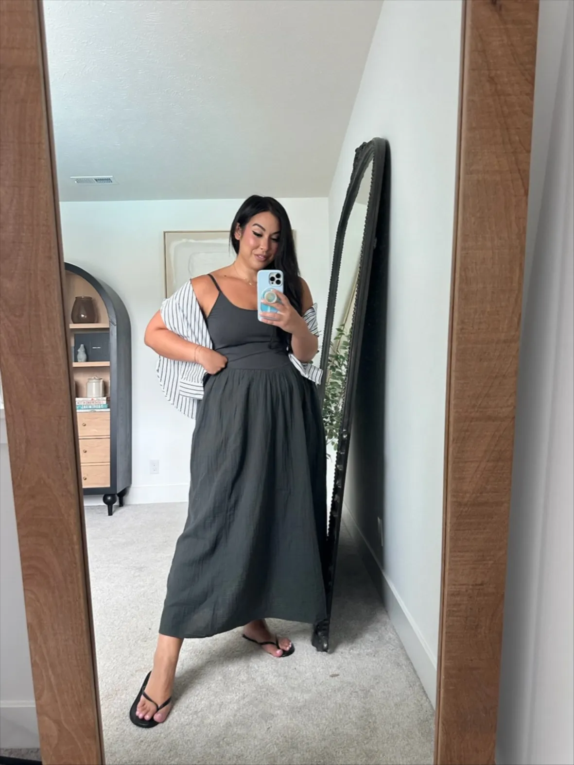 aerie barre midi dress At The : r/americaneagle bonniewyrick on LTK