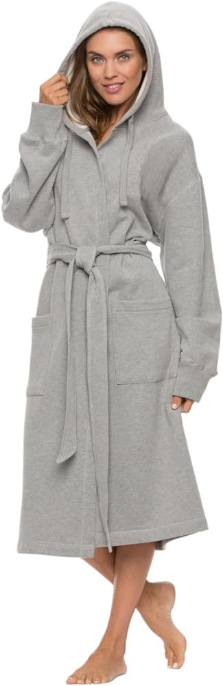 BY LORA Hooded Sweatshirt Robe for Uninex Adult Men and Women | Amazon (US)