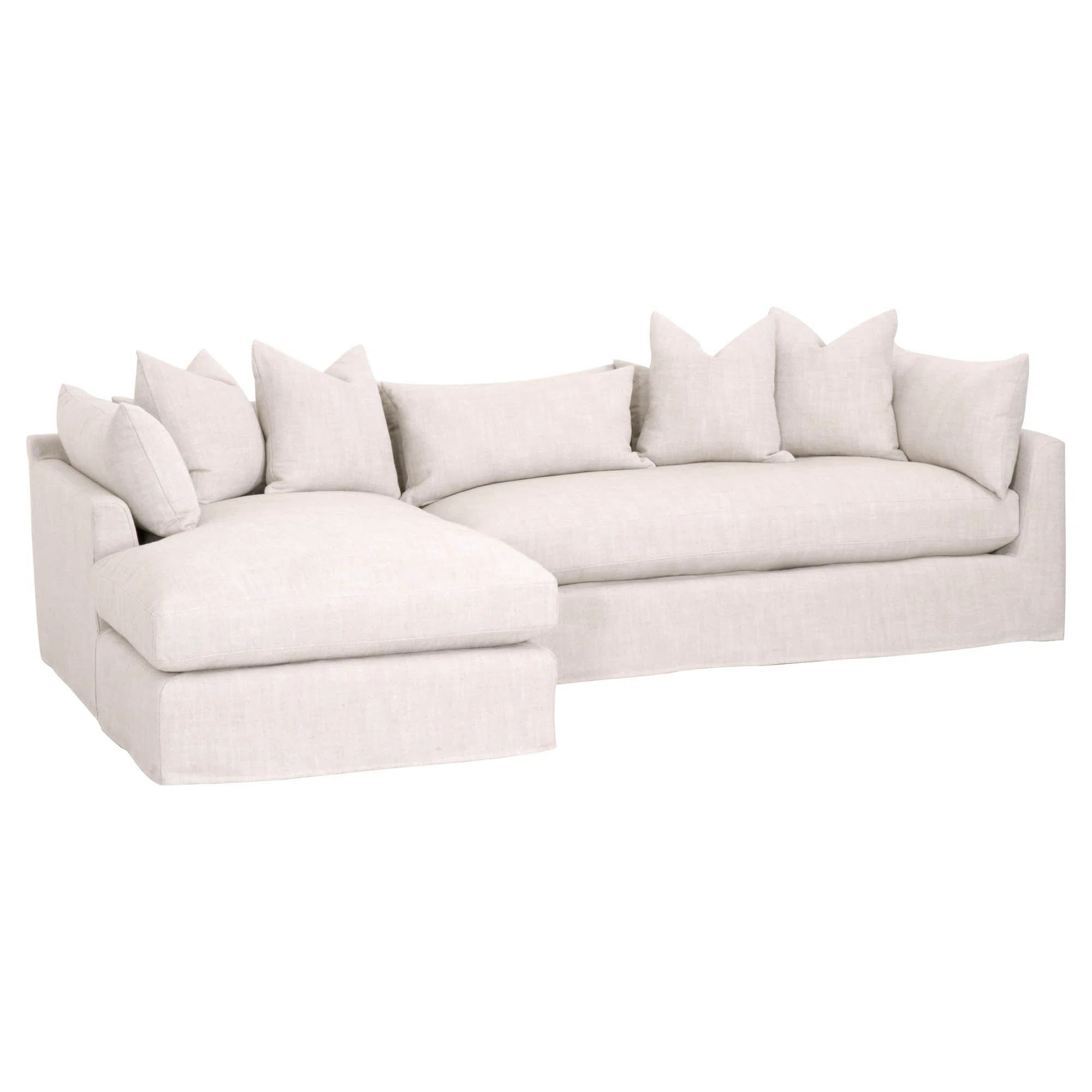 Rosecliff Heights Grimm 110" Wide Sofa & Chaise | Wayfair | Wayfair North America