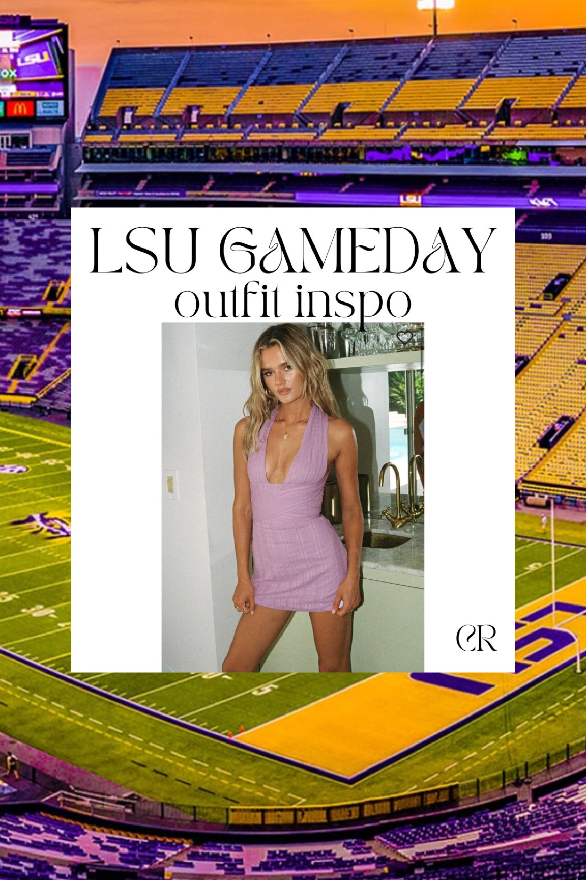 LSU COLLEGE FOOTBALL GAME DAY OUTFIT INSPO!!! 
#lsugameday #gamedayoutfitinspo
#lsu #collegeoutfitinspo #SECfootball 