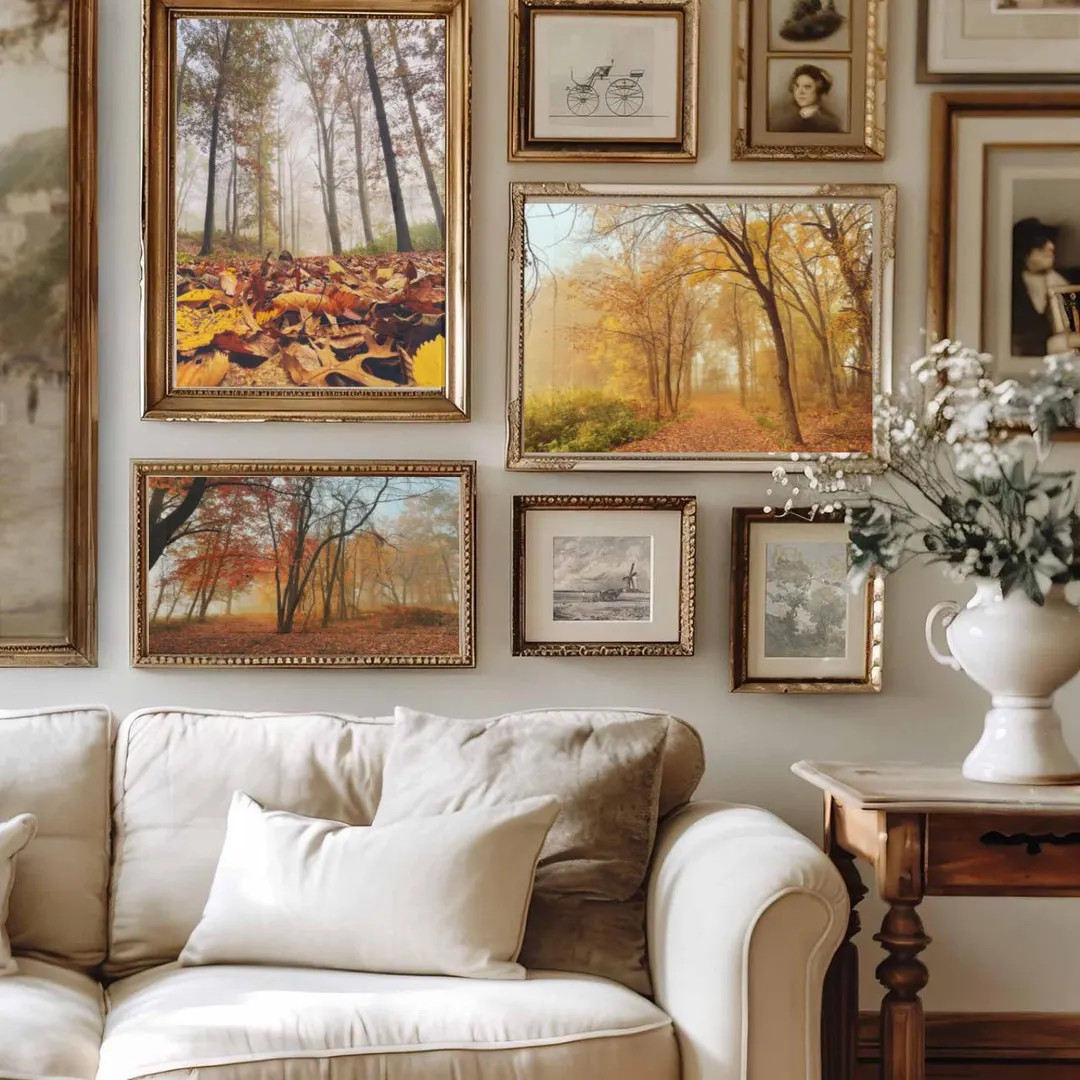 Fall Autumn Wall Art Digital Prints, Instant Download - Etsy | Etsy (US)