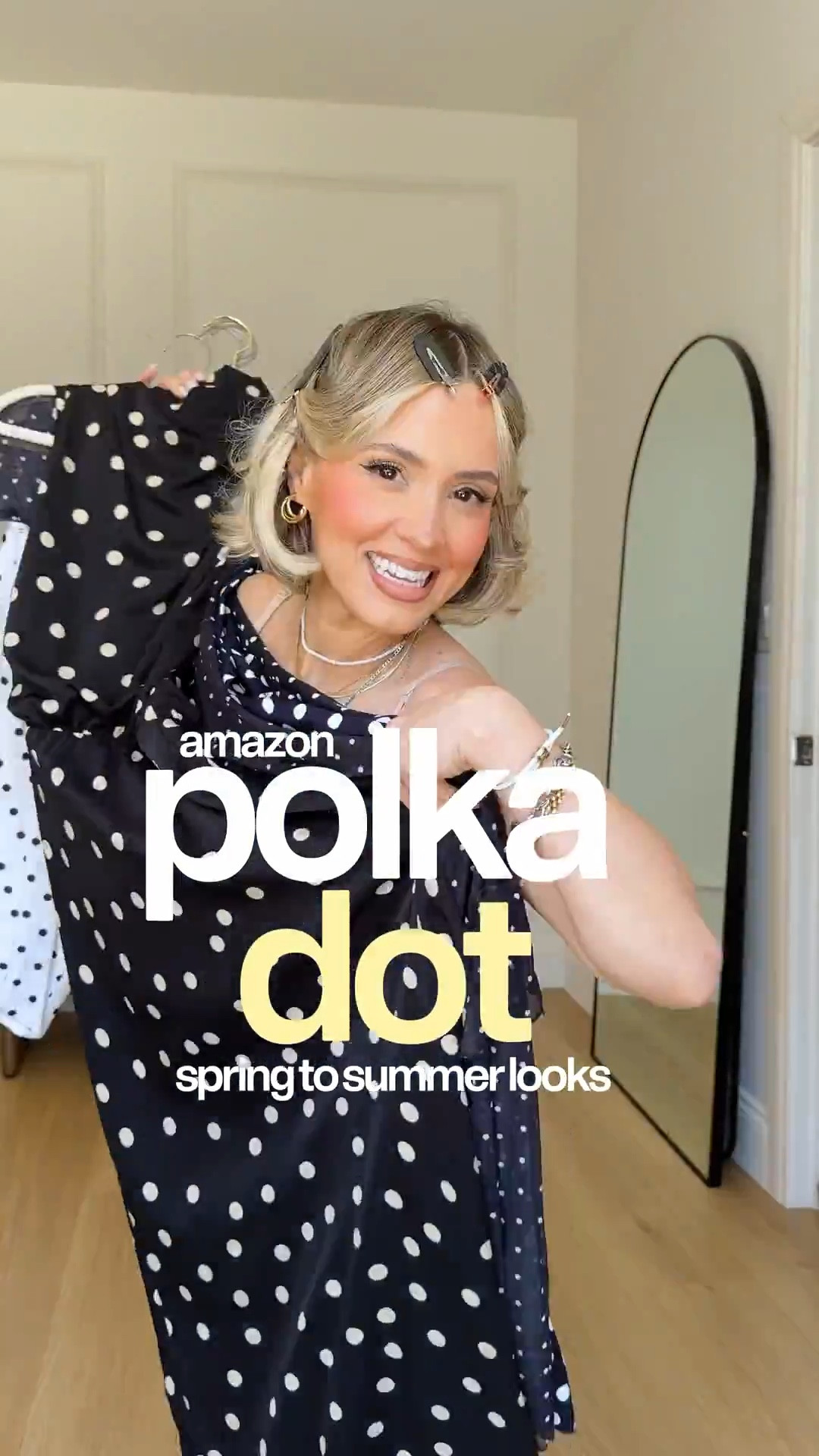 Polka dot spring to summer looks all from Amazon ✨🙊

XS or small in everything! If extra small is not available, then I’m wearing a small. 

Abercrombie jeans size 27R
Exact Capri pants are from Nordstrom but I linked similar from Amazon 

So many of these dresses are perfect for Mother’s Day, graduation, baby showers, brunch, you name it 🥰 I also seriously can’t believe they’re all from Amazonnnnnn 

#LTKPetite #LTKootd #LTKMothersDay