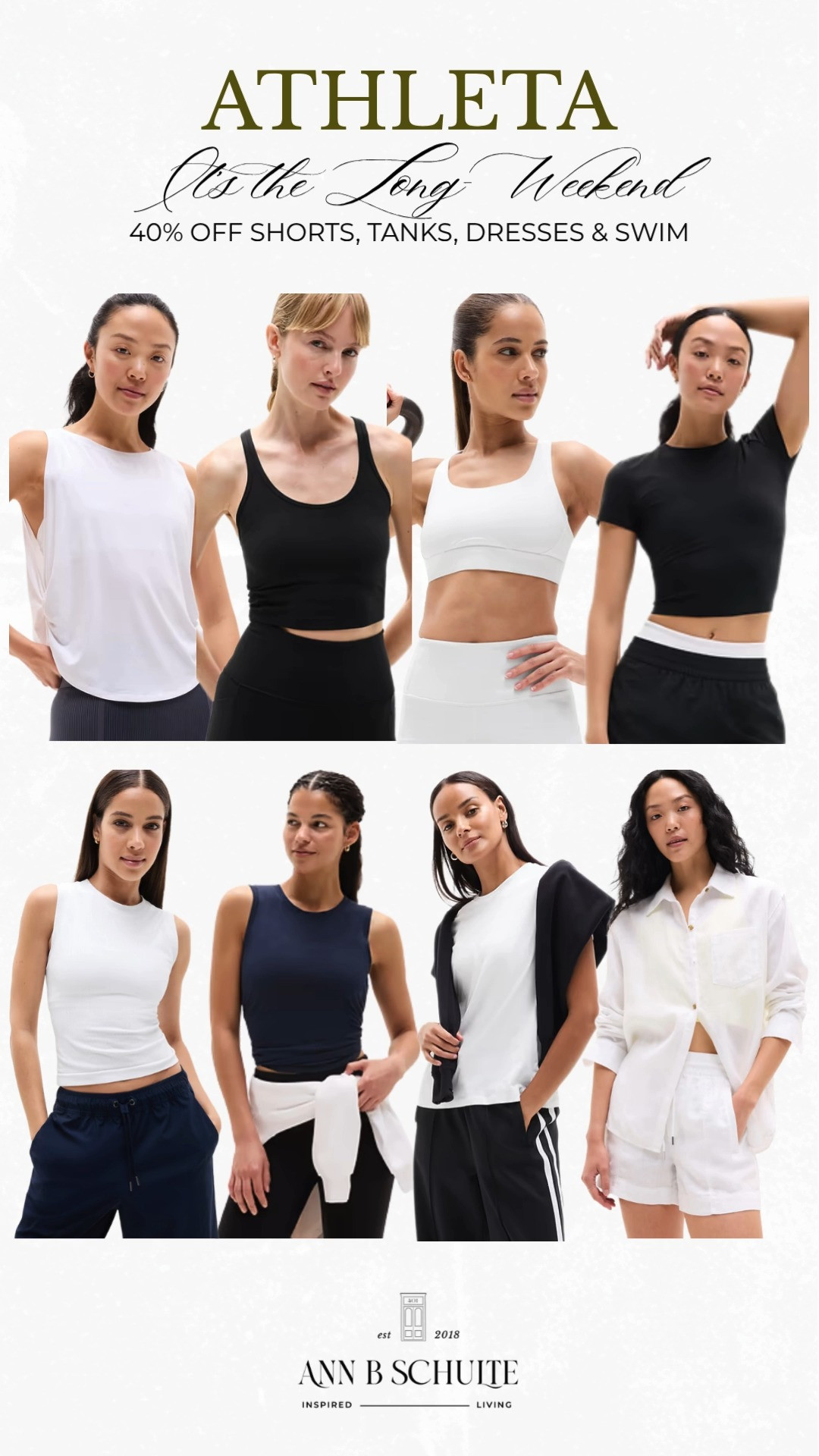 Athleta’s long weekend sale has sunny day essentials covered with 40% off shorts, tanks, dresses, and swim made for moving comfortably everywhere. ☀️🏖️🩴 #AthletaStyle #Activewear #SummerOutfits #SwimStyle #Athleisure #VacationStyle #CasualChic #WellnessLifestyle #LTKsale #WeekendLooks 

 #LTKootd #LTKActive #LTKSaleAlert