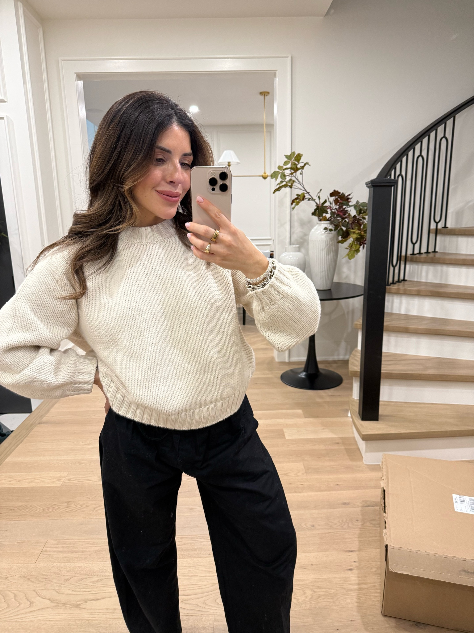 Sweater: oversized - ordered size small petite 