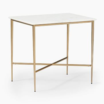 Neve Marble Side Table | West Elm (US)