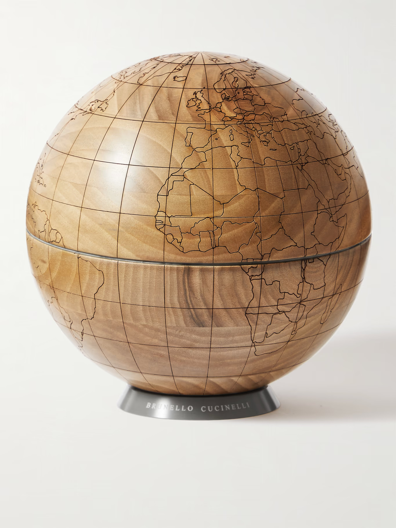 Walnut Wood and KRION Globe | Mr Porter (US & CA)
