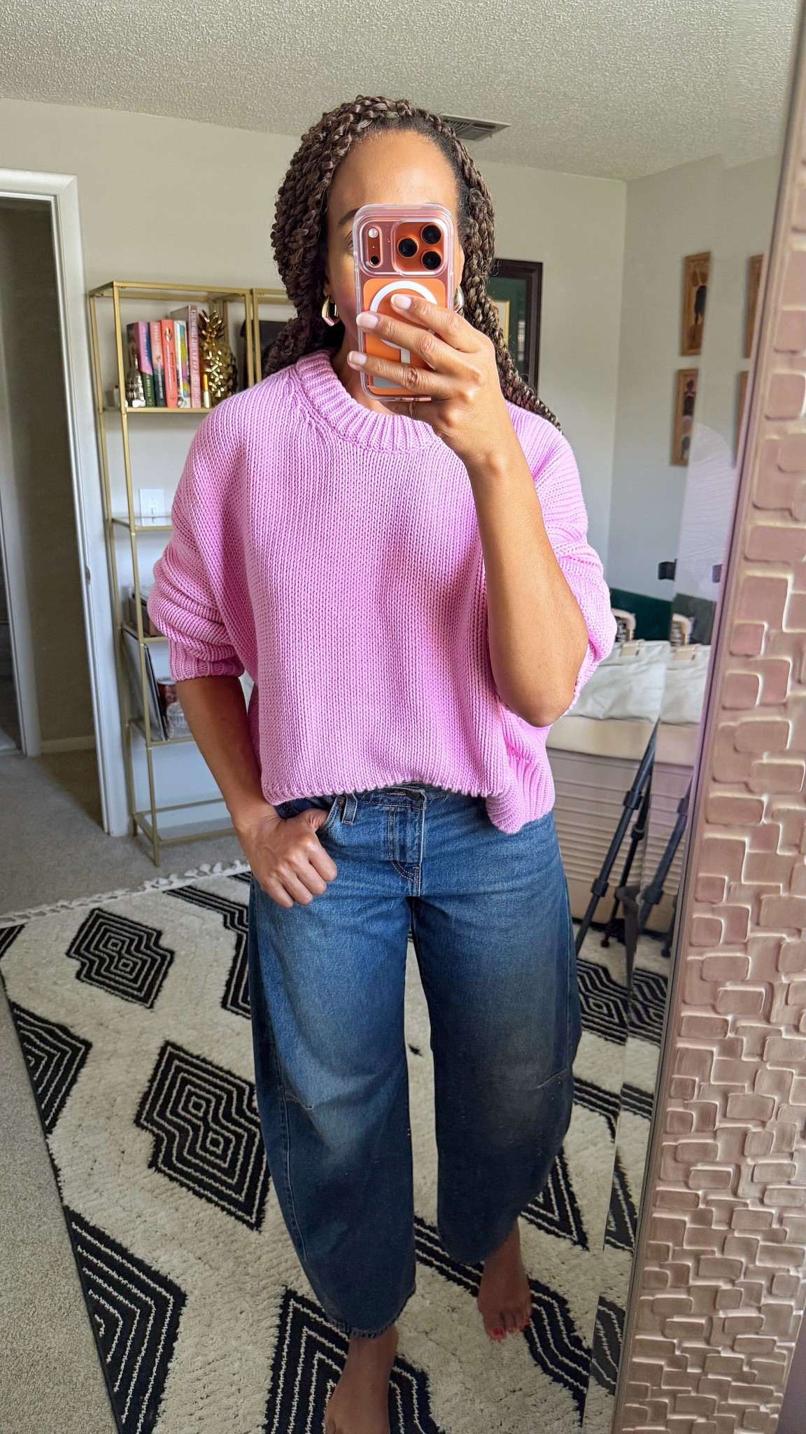 Sézane Spring 2026 (Try-On)

Sharing a handful of favorites that caught my eye right away. Loving this beautiful pink sweater. It’s thick chunky - perfect for Spring. 

• Virgil Jumper (one size)
• Levi’s Dad Barrel Jeans (size 28)

French fashion, fashion for women over 40, work outfit idea, workwear, fall fashion, fall outfit idea, fall style, timeless classic outfits, timeless classic style, classic fashion, Sezane Fashion, French fashion, Sezane Finds, winter fashion looks, spring sweaters

#LTKMidsize #LTKootd #LTKgrwm #LTKTravel #LTKWorkwear #LTKPetite #LTKdayinmylife #LTKSeasonal #LTKOver40