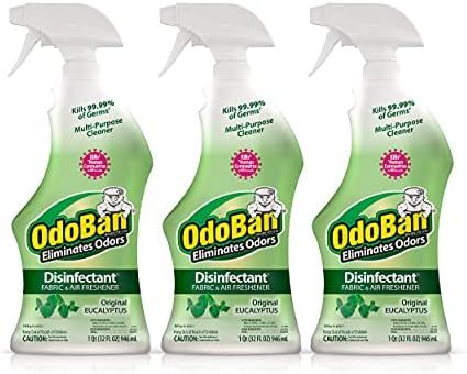 OdoBan Eliminator & Disinfectant Ready-to-Use Odor Eliminator & Laundry Refresher, 32 Fl Oz (Pack... | Amazon (US)