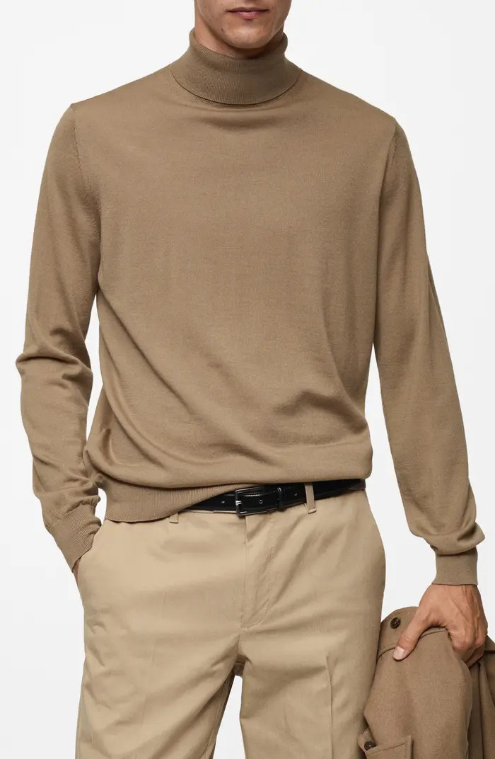 MANGO Turtleneck Wool Sweater | Nordstrom | Nordstrom