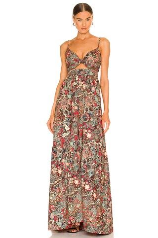 A.L.C. Laura Dress in Sangria Multi from Revolve.com | Revolve Clothing (Global)