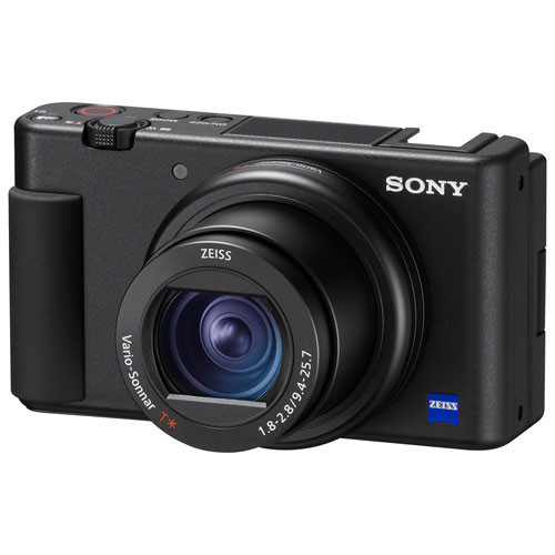 Sony Cyber-shot ZV-1 Content Creator Vlogger 20.1MP 2.9x Optical Zoom Digital Camera - Black | Best Buy Canada