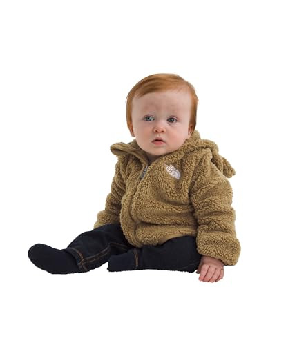 The North Face Baby Campshire Full Zip Hoodie | Cozy Fleece Winter Jacket for Toddlers, Built In Mittens & Attached Hood with Bear Ears, Teddy Brown, 12 Months | Amazon (US)