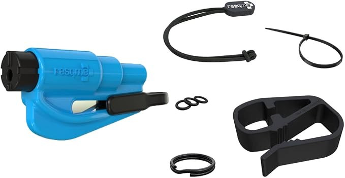 resqme Accessory Pack The Original Emergency Keychain Car Escape Tool, 2-in-1 Seatbelt Cutter and... | Amazon (US)