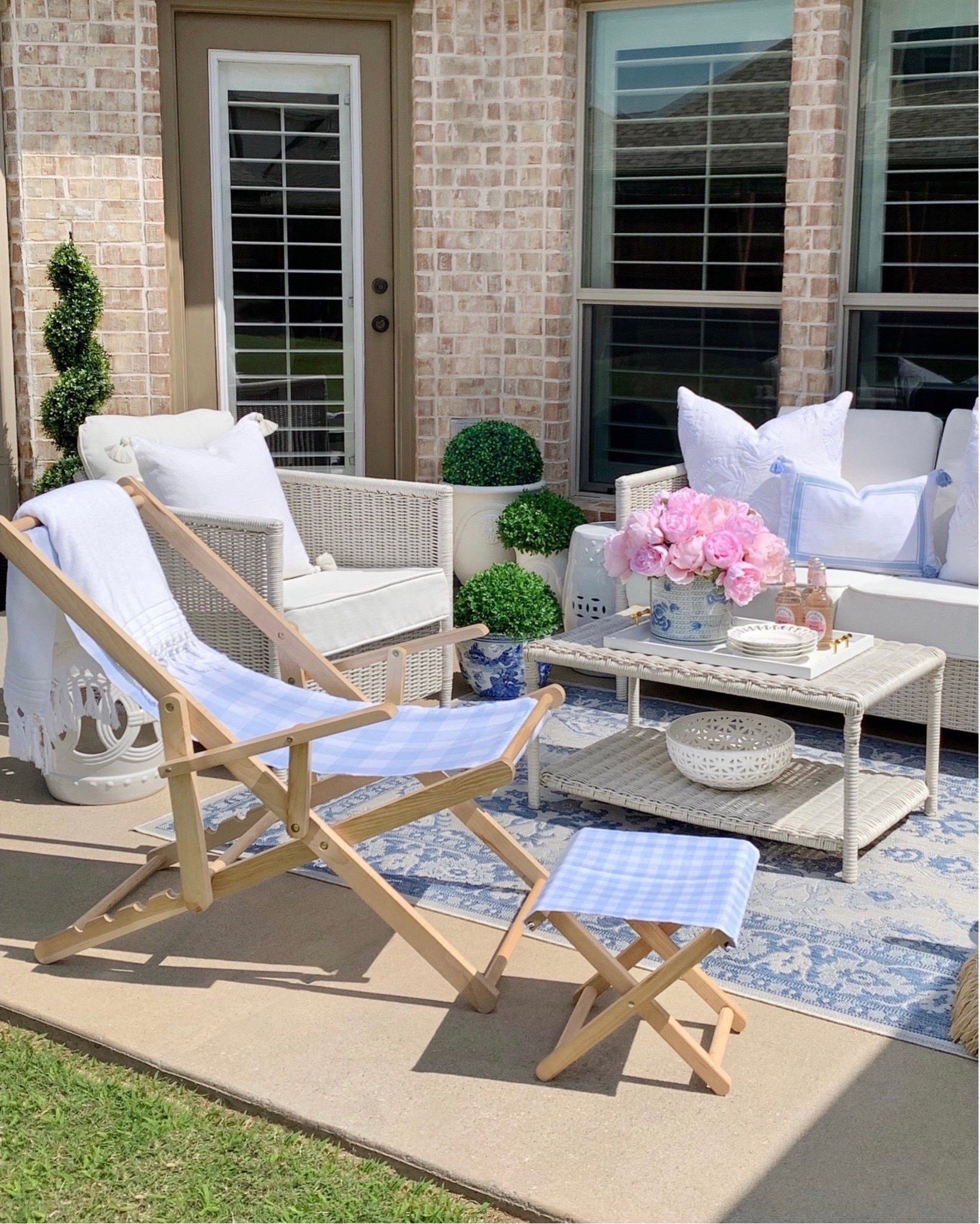 Outdoor wicker furniture under $300!