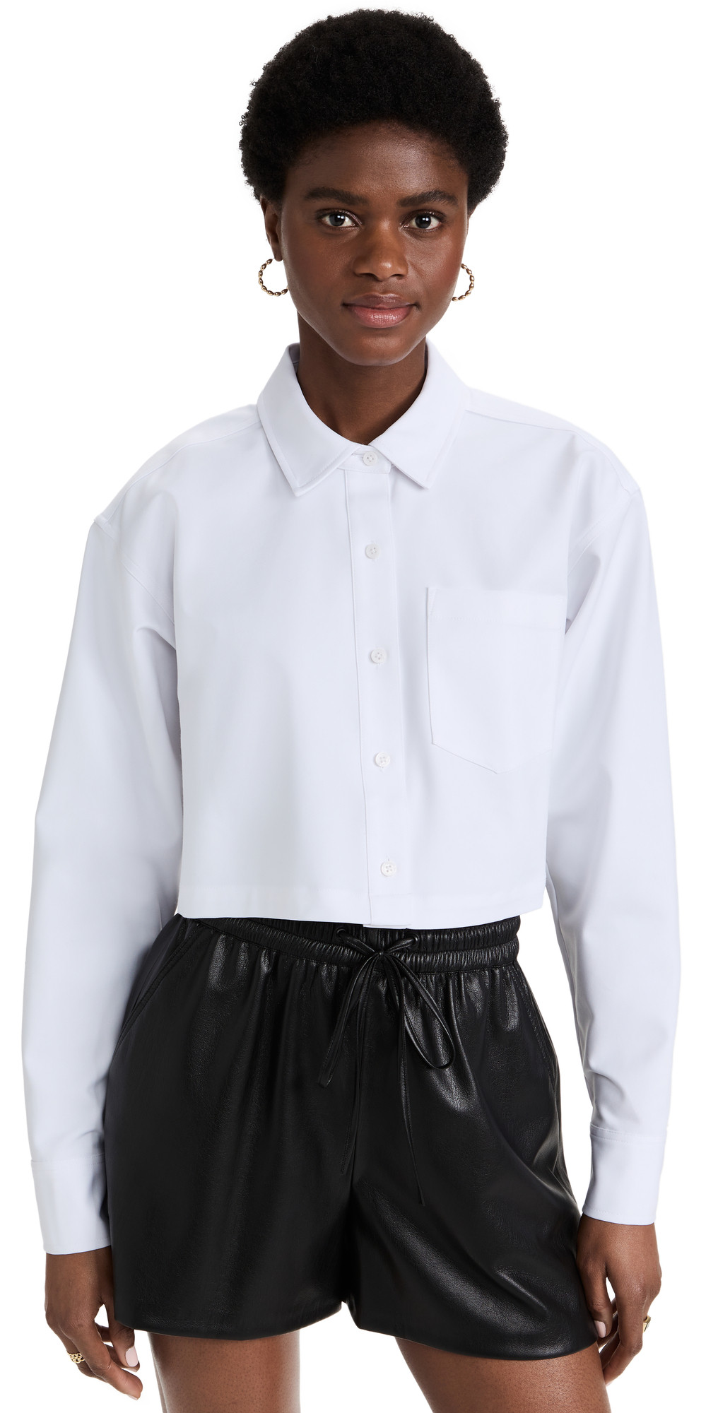 Boxy Crop Shirt | Shopbop