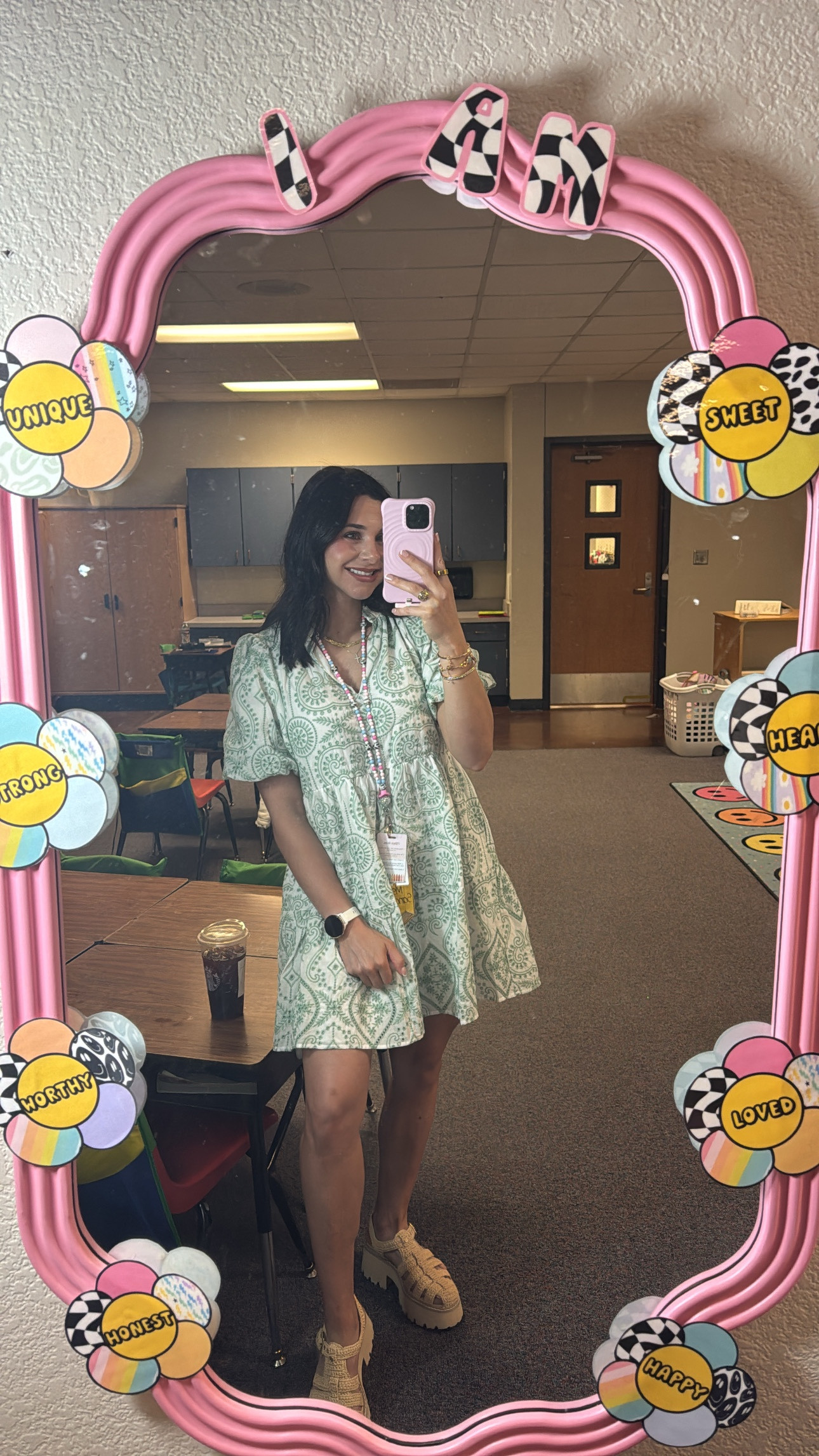 Happy Wednesday! Just one more day until summer break! 🌞📚✏️ Here’s to making memories and enjoying every moment in this last stretch of the school year! 

#teacherstyle #almostsummer #ootd #teachergram #teachervibes #ltkit #teachersofinstagram