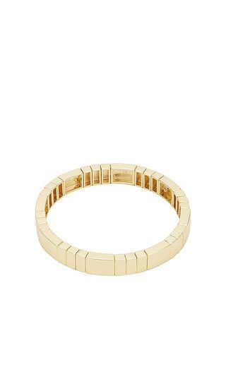 Multi Shape Stacker Bracelet in Gold | Revolve Clothing (Global)