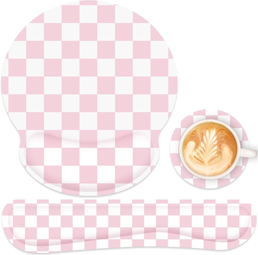 Ergonomic Mouse Pad with Wrist Rest and Keyboard Wrist Rest, Mousepad and Wrist Rest for Computer... | Amazon (US)