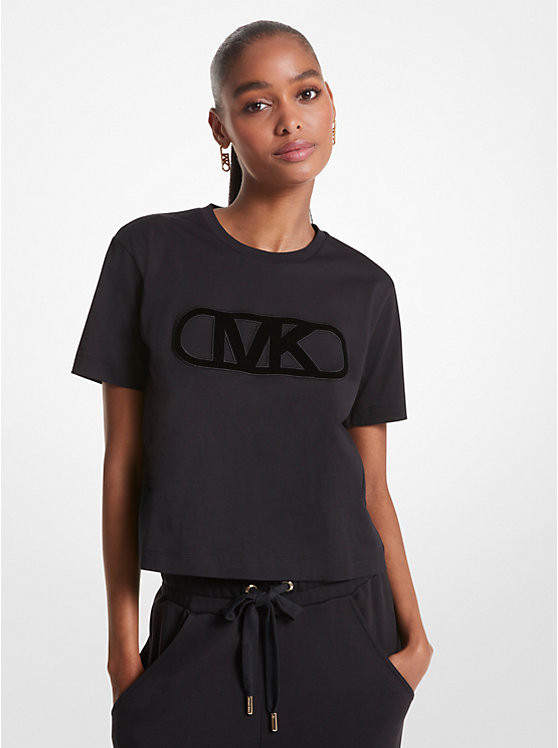 Empire Logo Organic Cotton T-Shirt | Michael Kors US