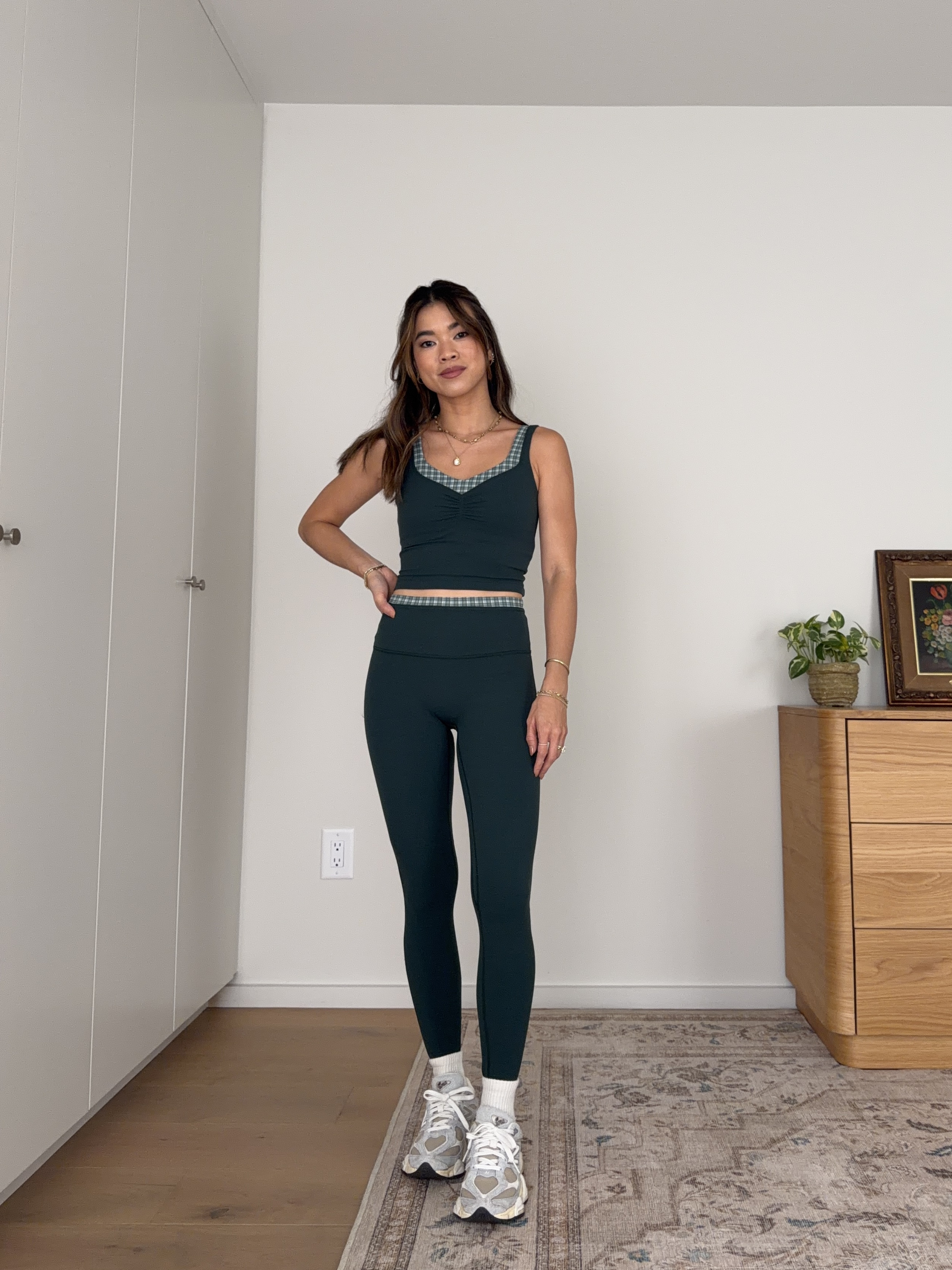 @abercrombie has such cute workout sets!
Use the stackable Abercrombie discount code AFCHLOE for an extra 15% off🤎

Sizing info:
-Abercrombie YPB studioFLEX Double-Layered Tank (Size XS in Dark Spruce Check)
-Abercrombie YPB studioFLEX 7/8-Length Legging (Size XS Regular in Dark Spruce Check)

Fall Abercrombie new arrivals, Abercrombie sets, Abercrombie petite leggings, Abercrombie petite workout sets, Abercrombie fall athleisure, Abercrombie petite leggings, Petite style, petite fashion, mom outfit, mom style, petite pants, petite outfit ideas, petite outfits, best pants for petite, petite workout set, vacation outfits, fall outfits, fall style, fall trends, fall looks fall outfit ideas, Abercrombie try on,

**Use code AFCHLOE to get an additional 15% off almost everything in stores and online at checkout from September 10, 2026 to September 14, 2026 in US/CA. Exclusions apply. See details online.

#LTKootd #LTKSeasonal #LTKPetite