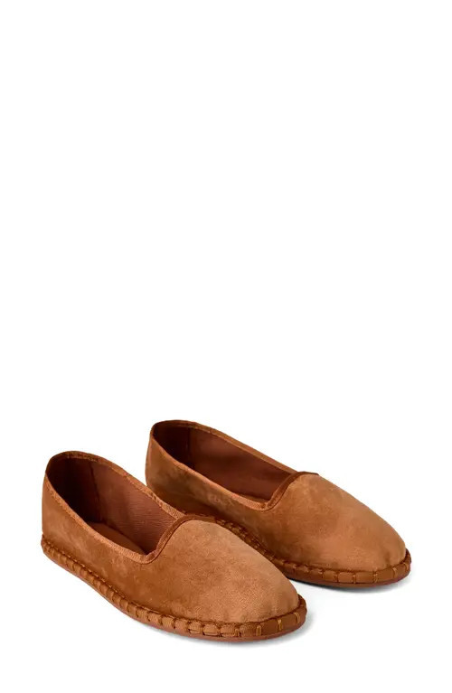 MANGO Velour Loafer in Orange at Nordstrom, Size 6.5Us | Nordstrom