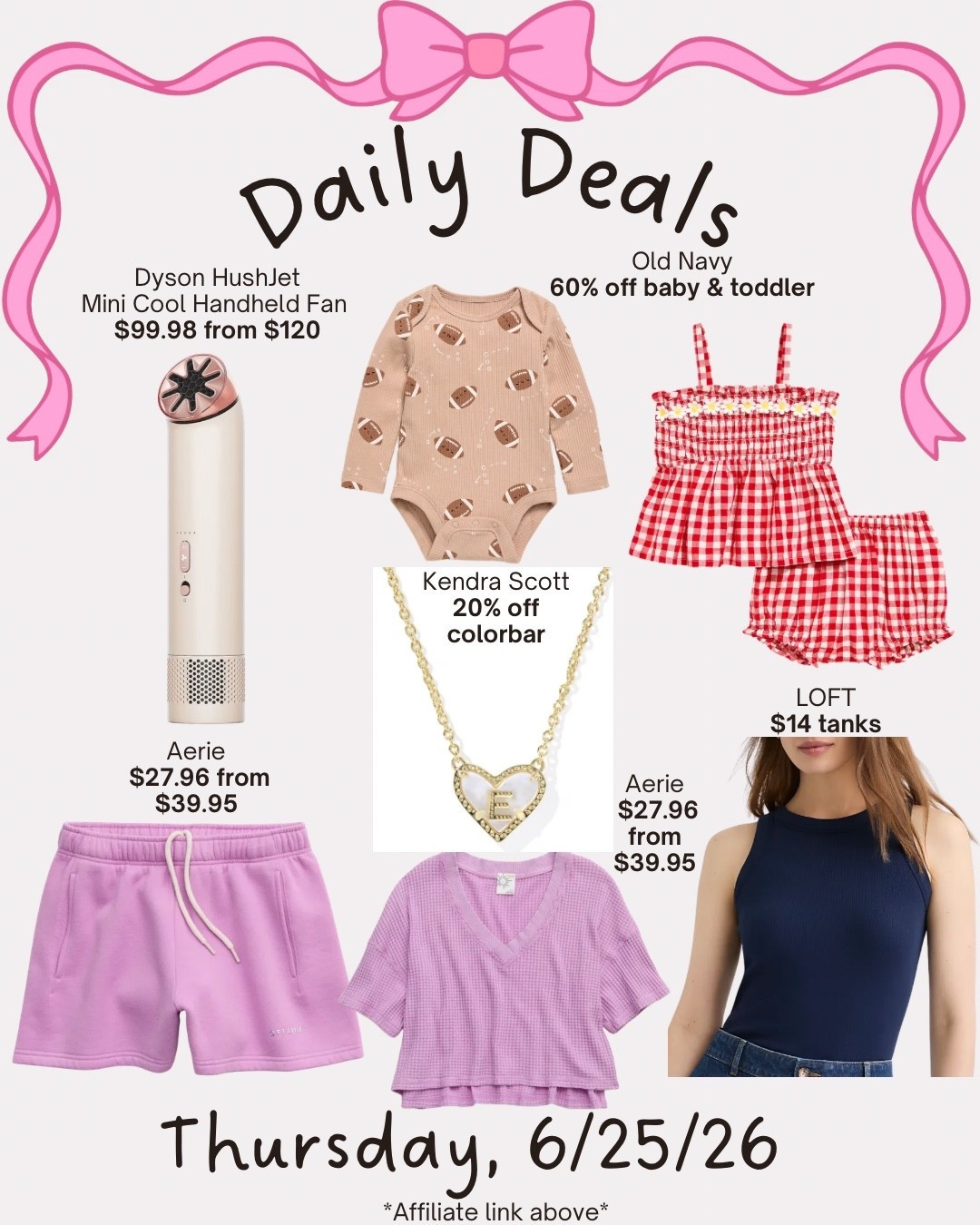 Daily deals

#LTKSaleAlert #LTKBaby #LTKSeasonal