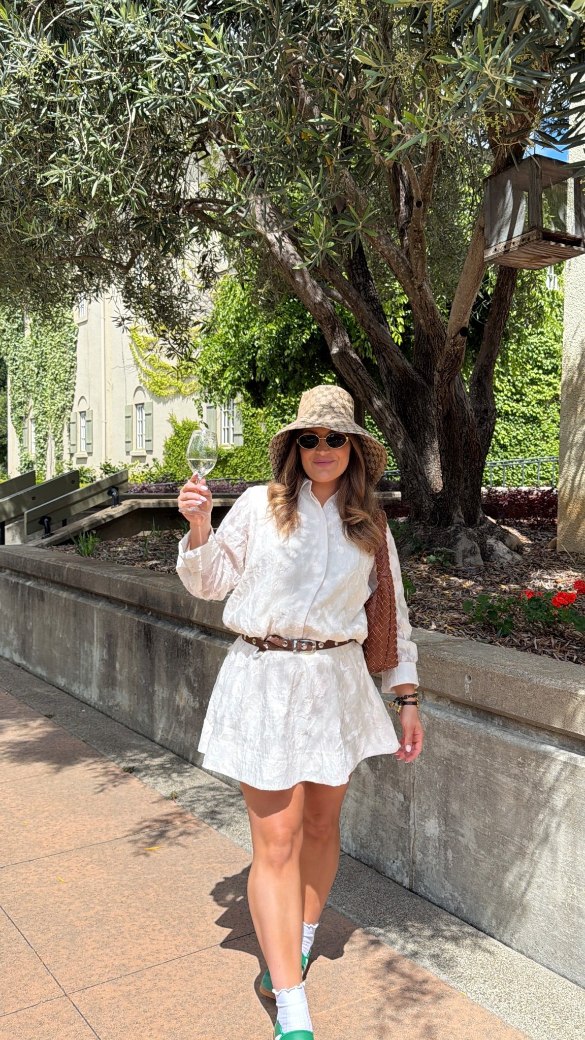Winery outfit! Lace dress (size down if in between) with Gucci hat!! 

#LTKootd #LTKgrwm