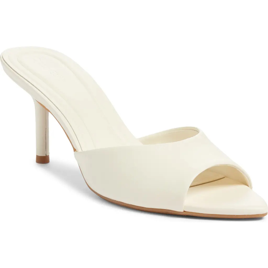 Open Edit Micah Heeled Sandal in Ivory Egret at Nordstrom, Size 6 | Nordstrom