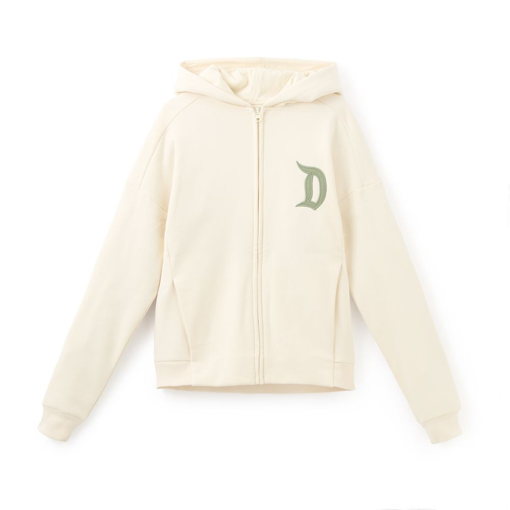 Disneyland Zip Hoodie for Adults – Cream | Disney Store